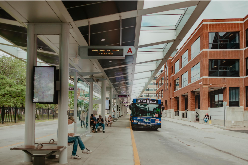 Bus at station Bus at station